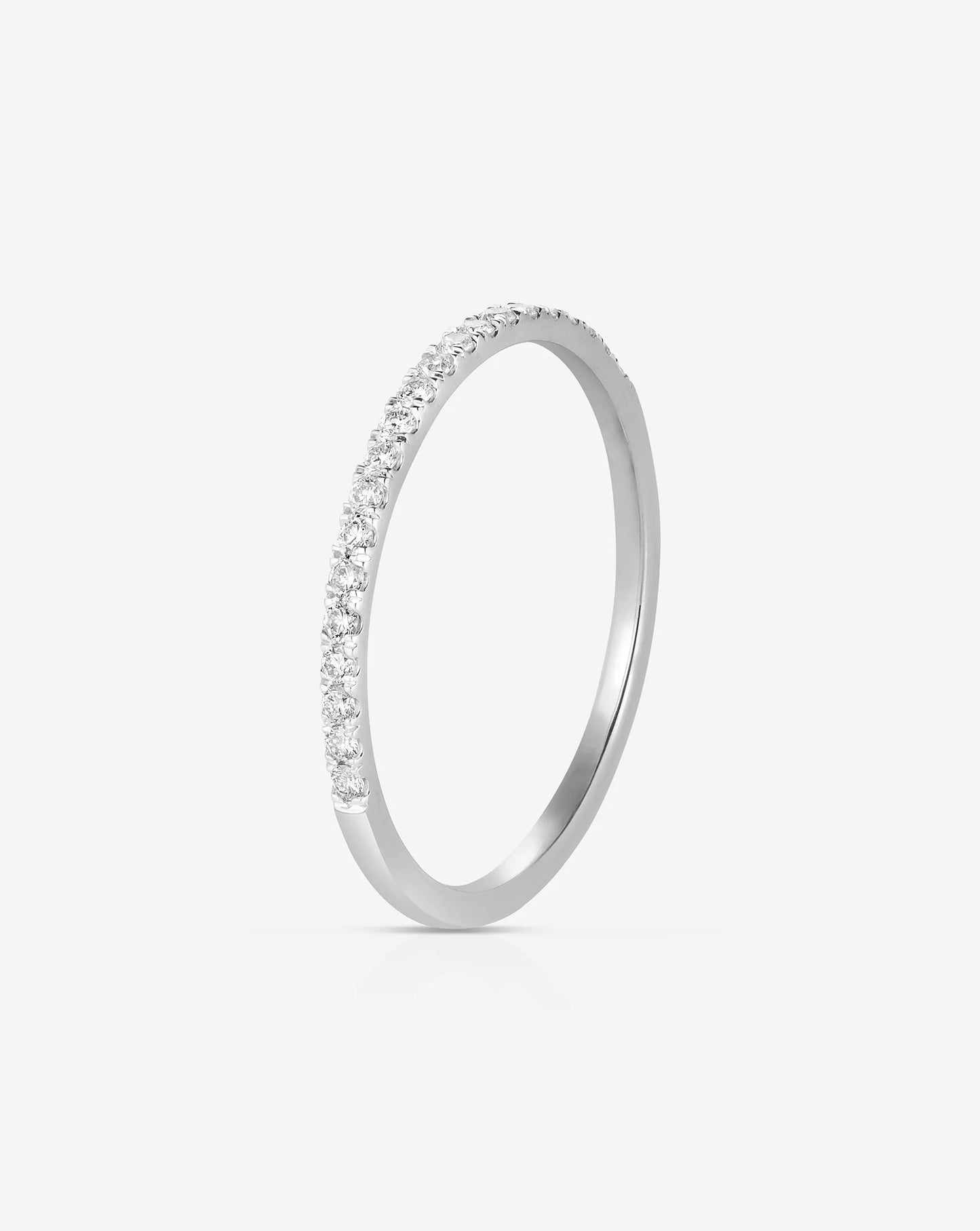 Perfect Pavé Diamond Ring | Platinum