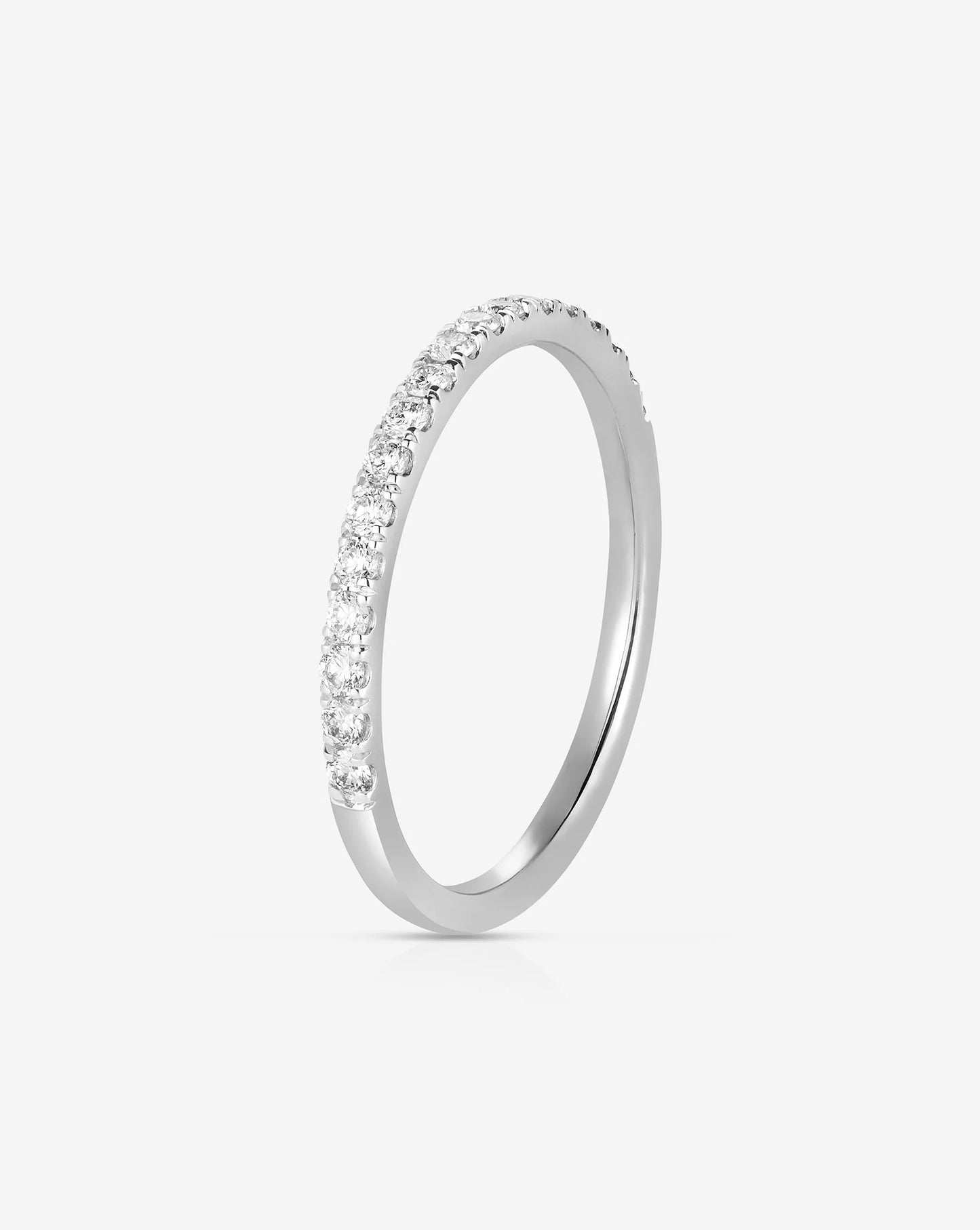 Perfect Pavé Diamond Ring | Platinum