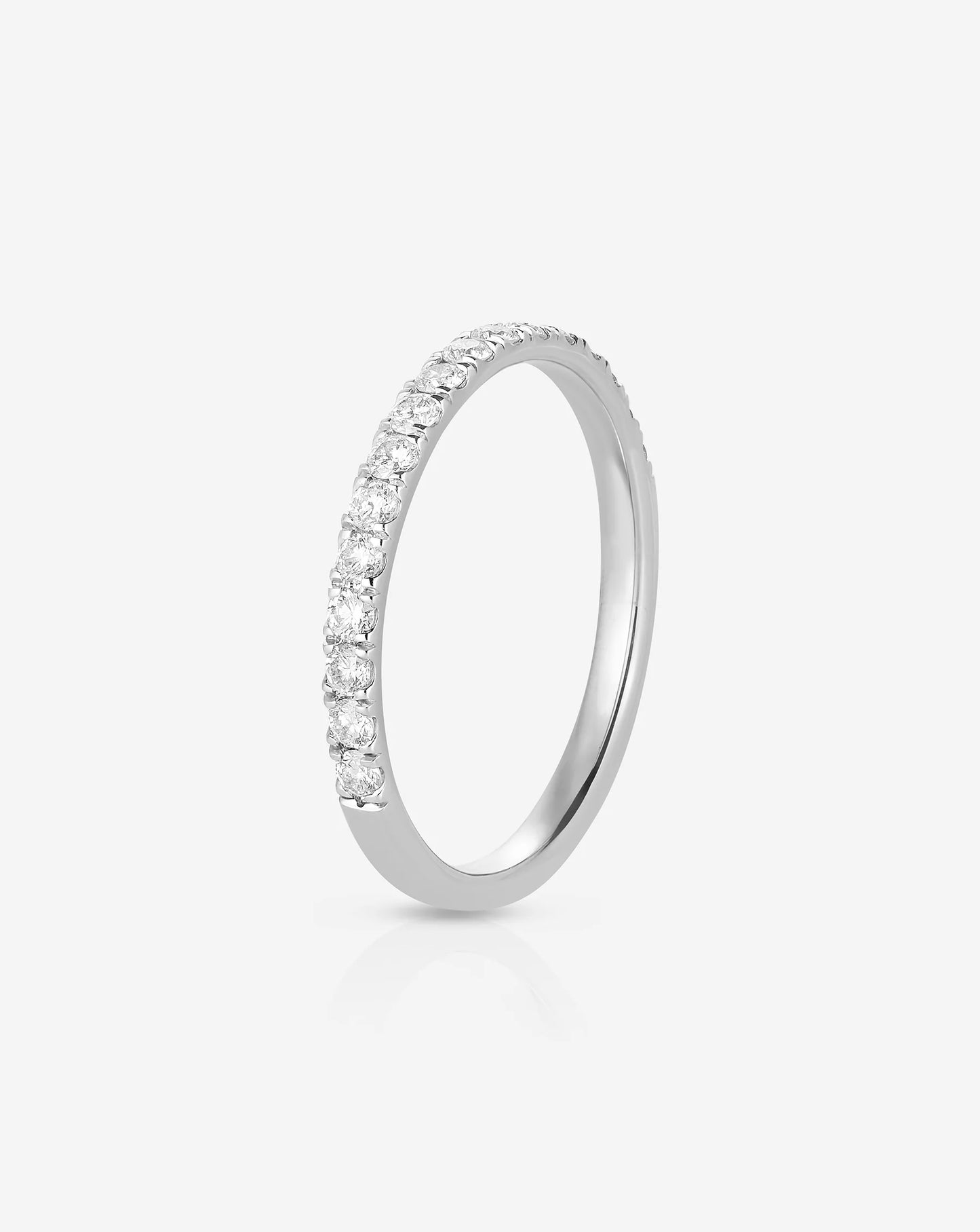 Perfect Pavé Diamond Ring | Platinum