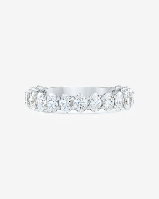 Lab Grown Oval 3/4 Diamond Band