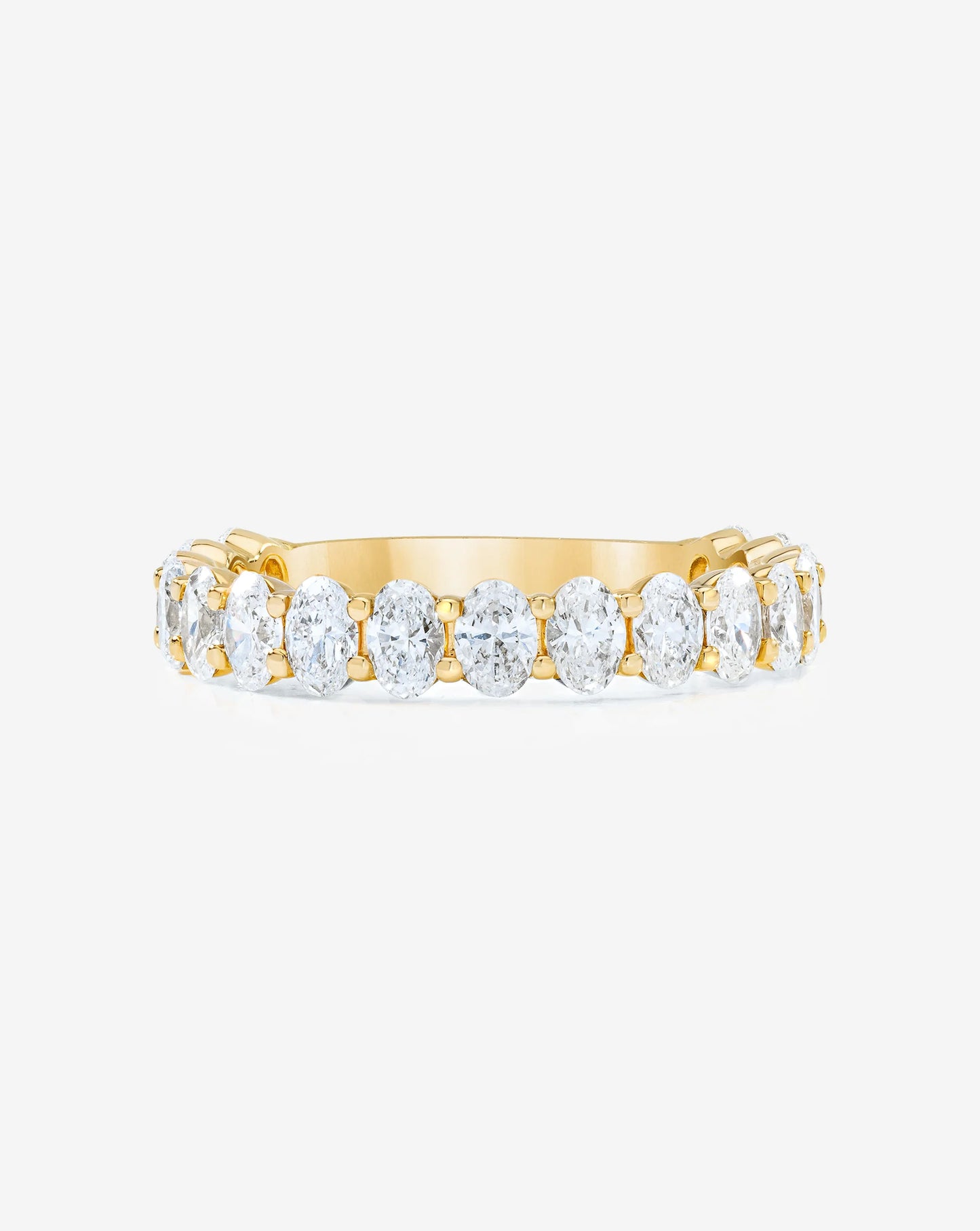 Lab Grown Oval 3/4 Diamond Band