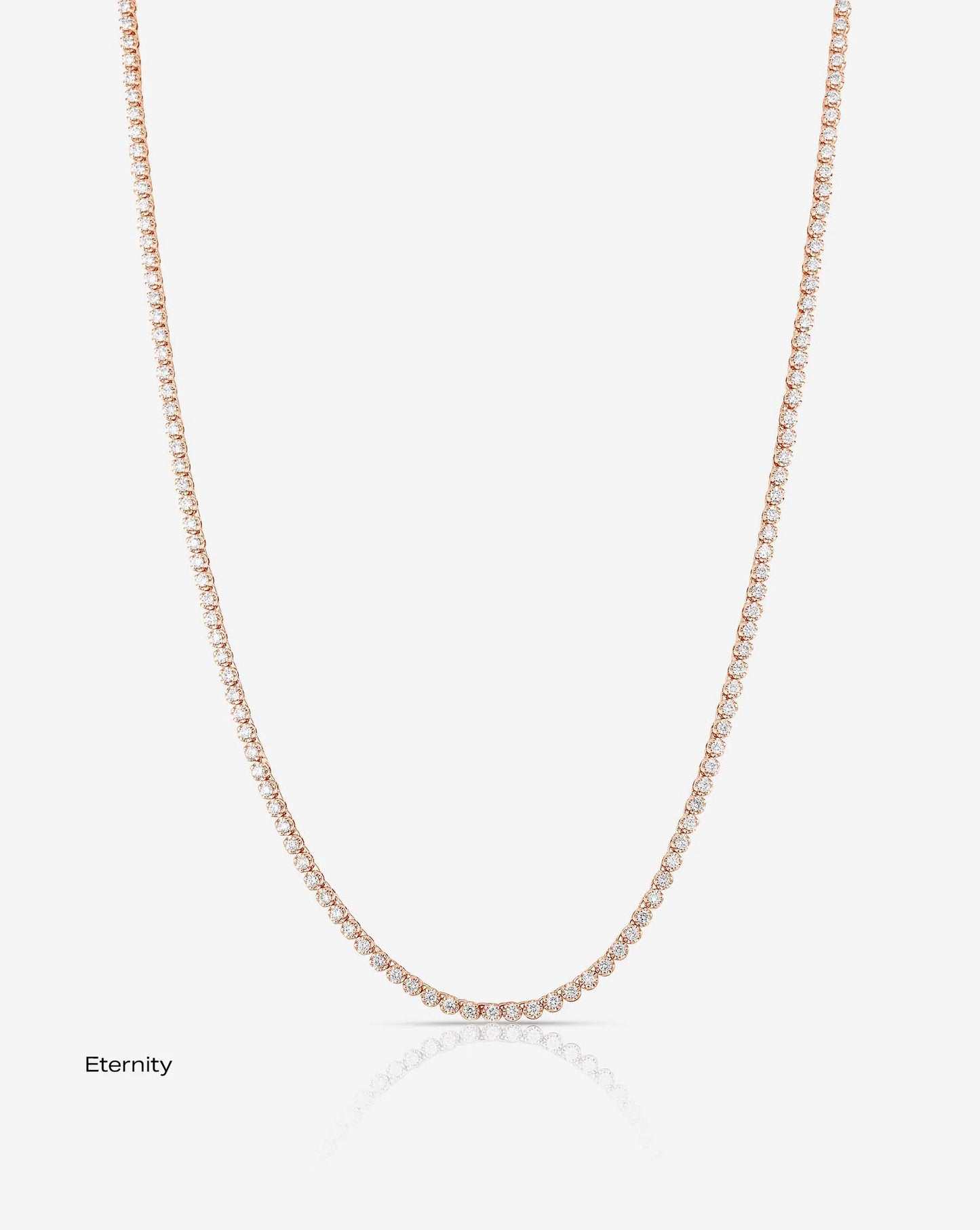 Mini Diamond Tennis Necklace