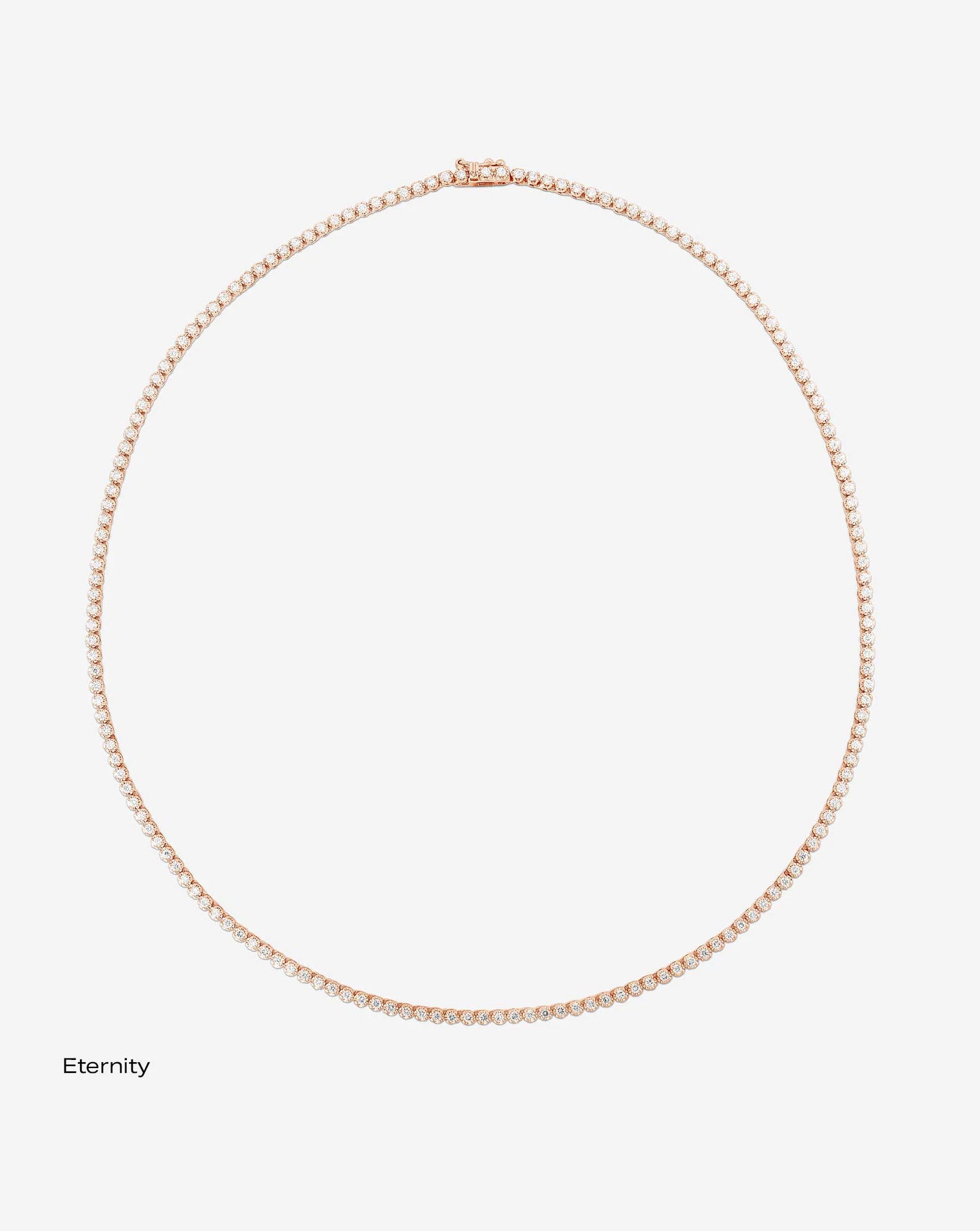 Mini Diamond Tennis Necklace