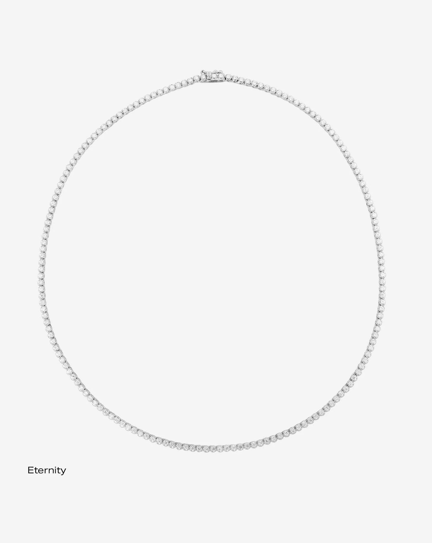 Mini Diamond Tennis Necklace