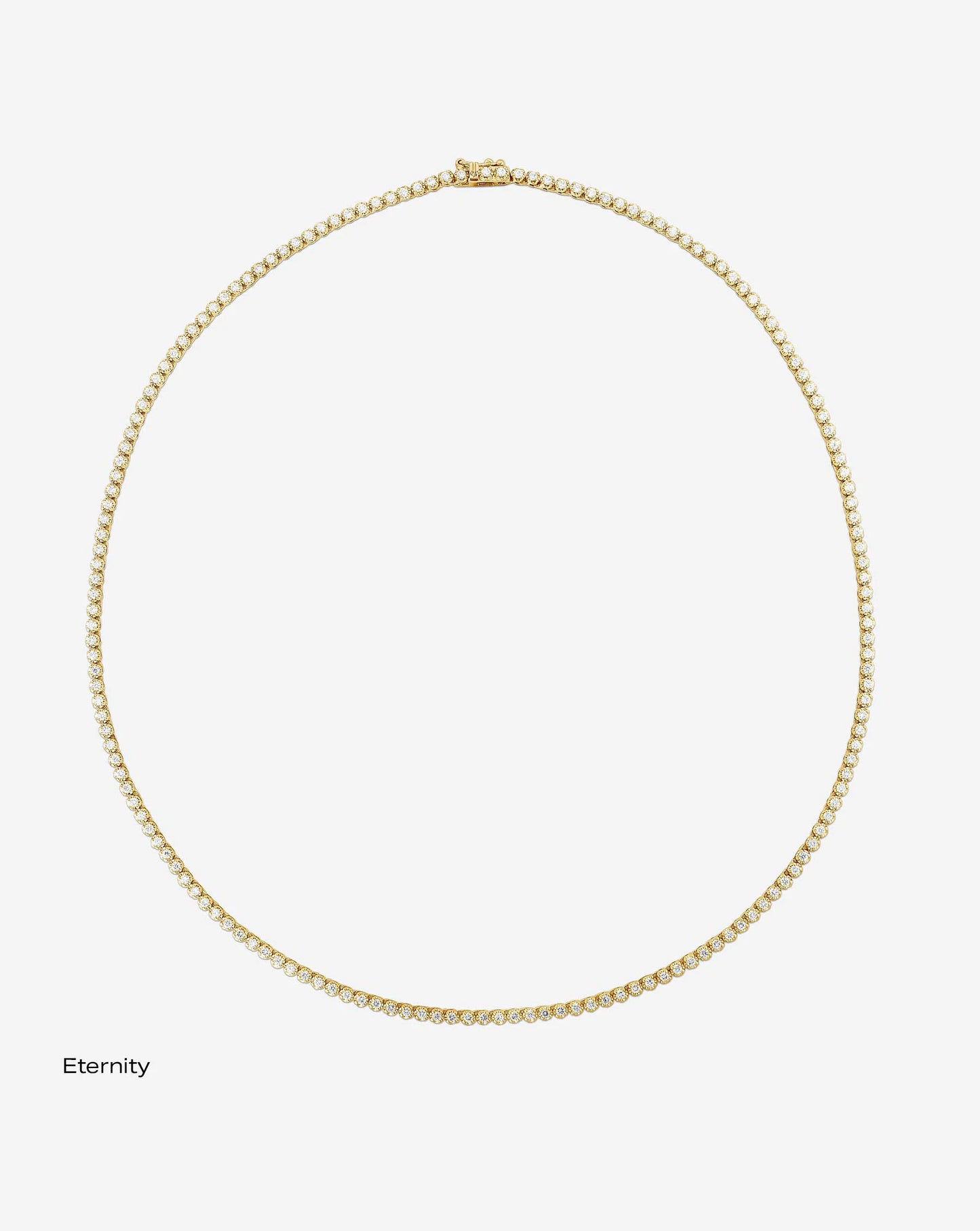 Mini Diamond Tennis Necklace
