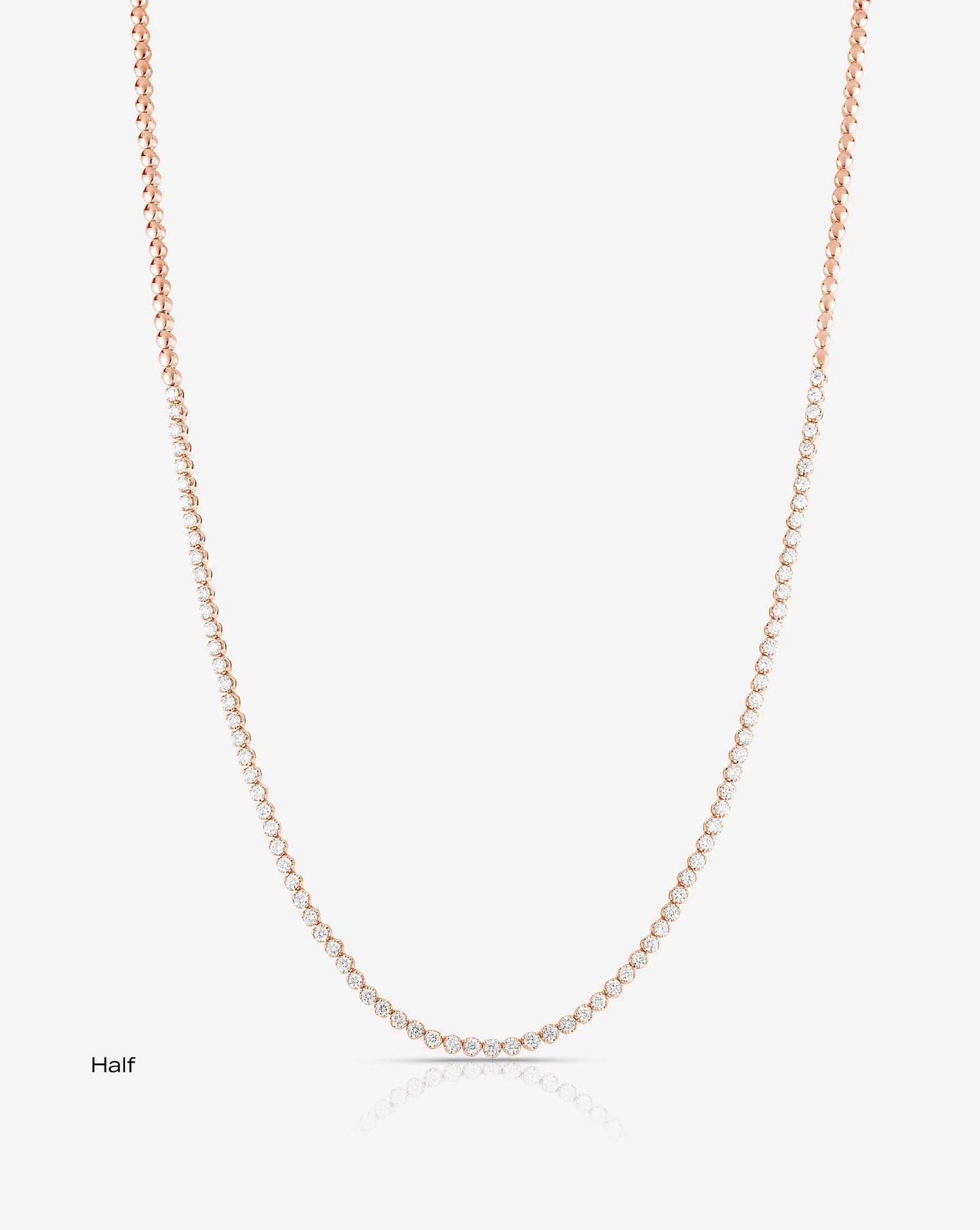 Mini Diamond Tennis Necklace