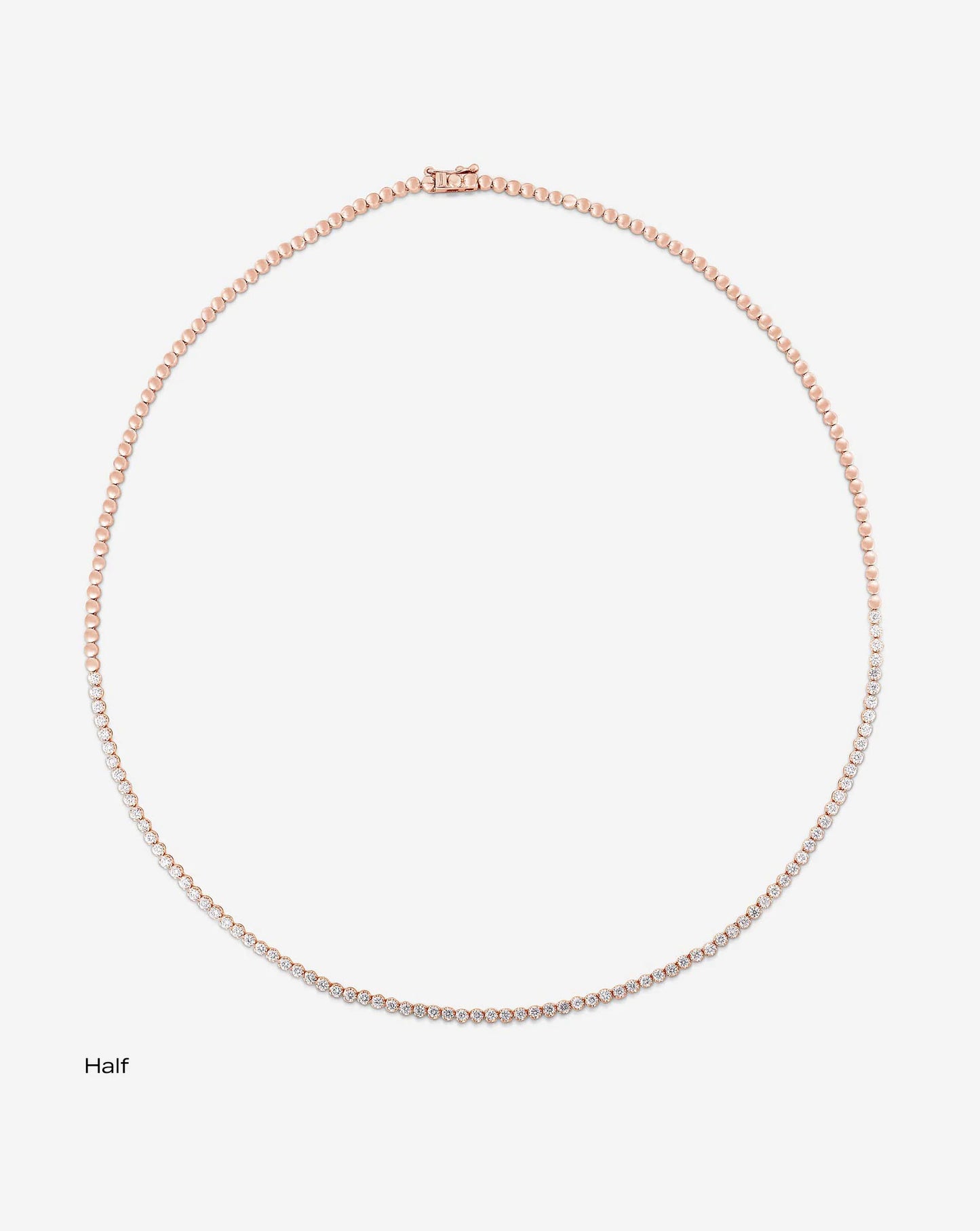 Mini Diamond Tennis Necklace