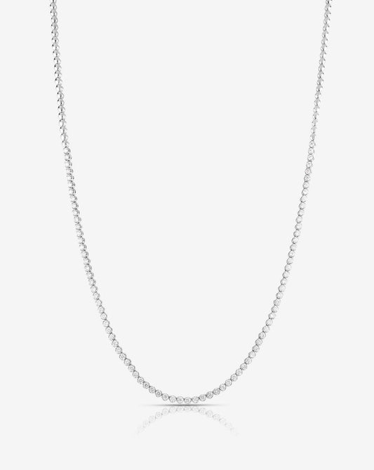 Mini Diamond Tennis Necklace