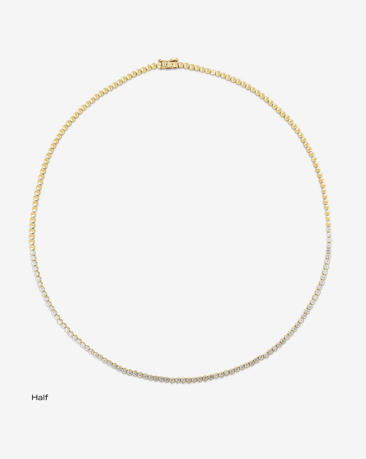Mini Diamond Tennis Necklace