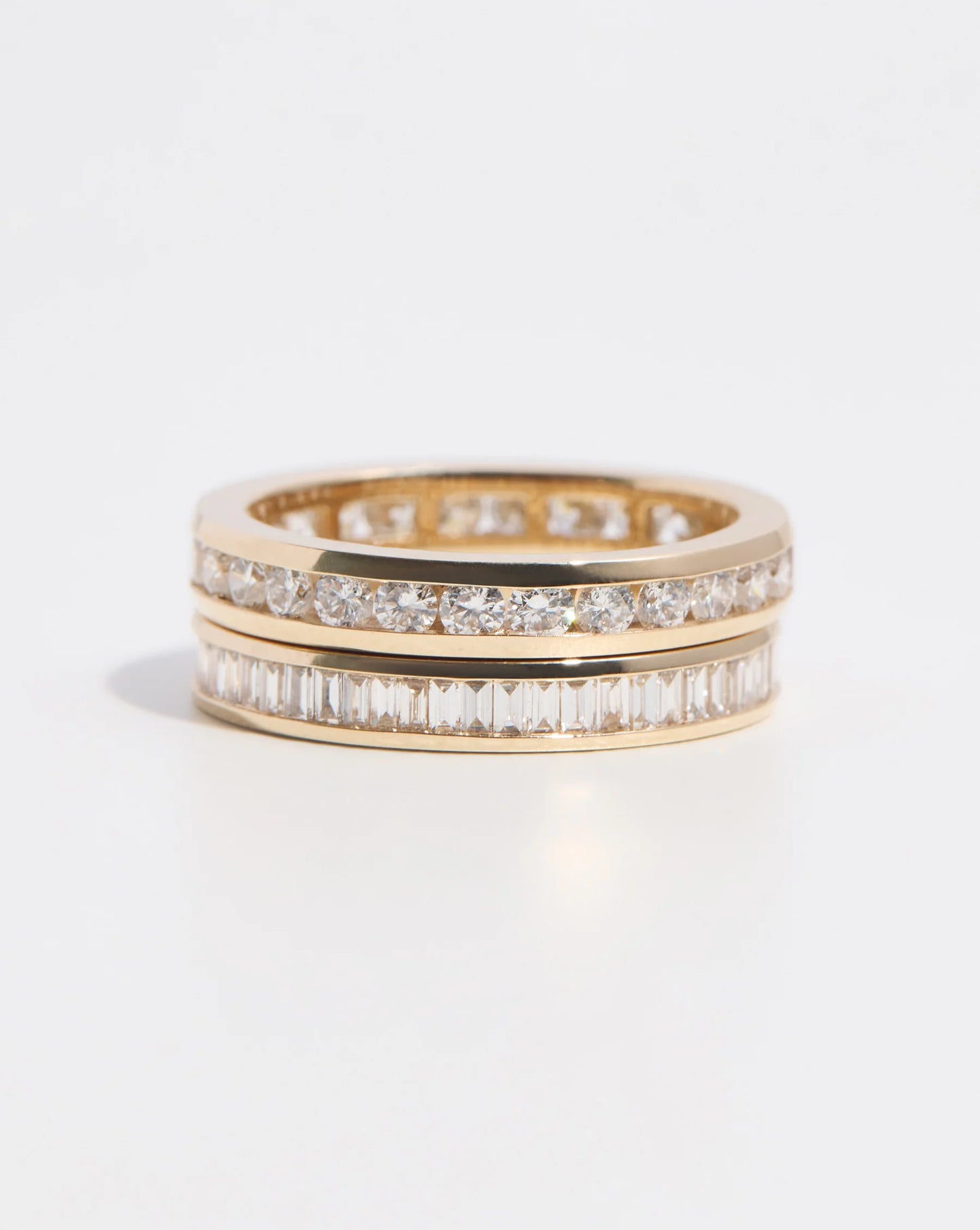 Baguette Diamond Channel Set Eternity Band