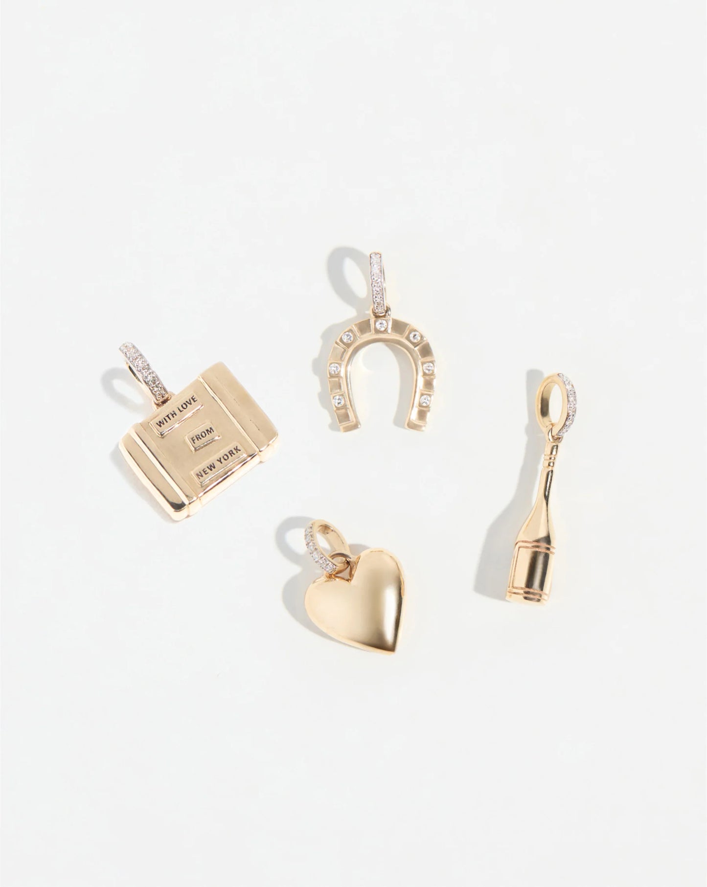 Champagne Bottle Charm