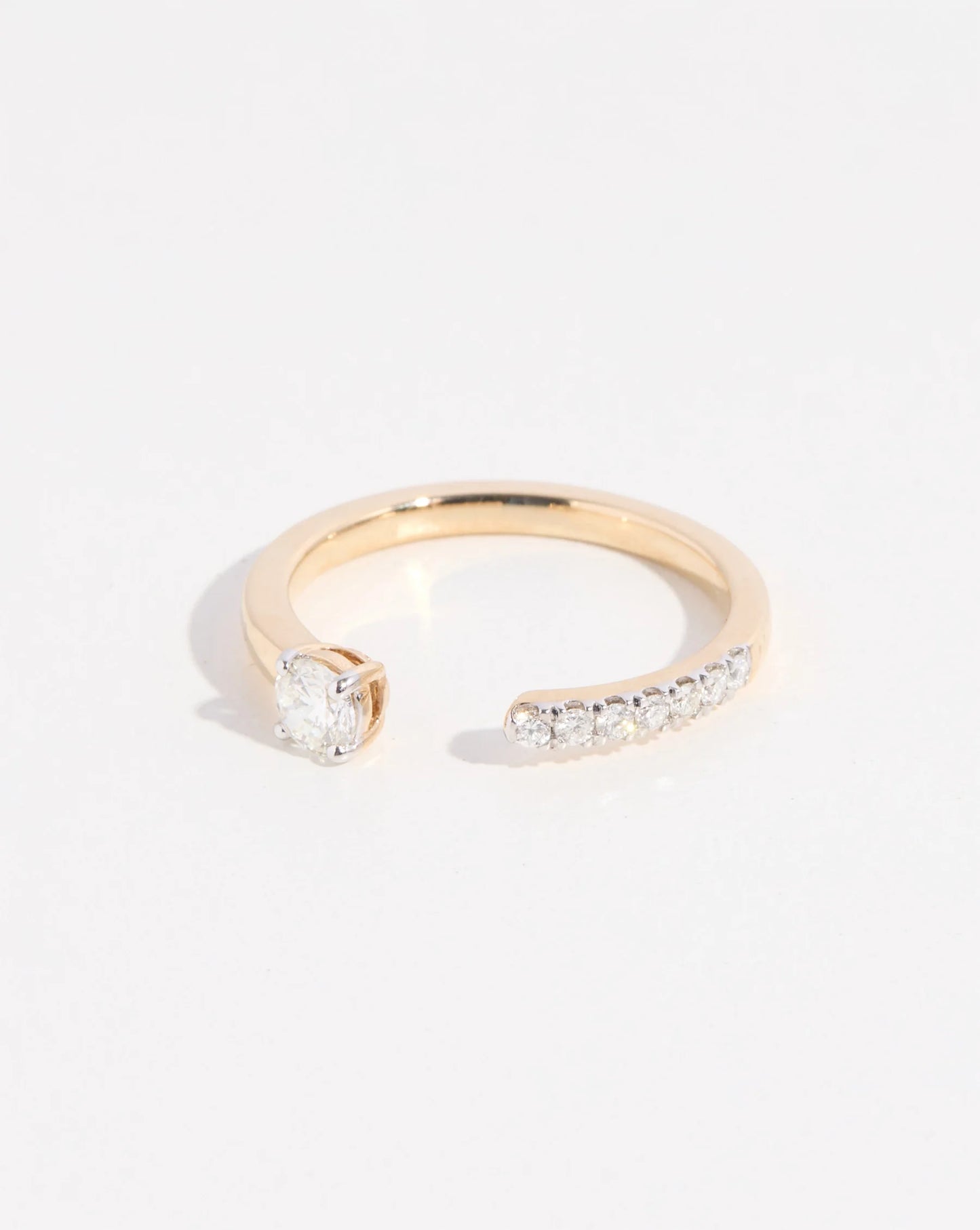 Open Round Diamond Band