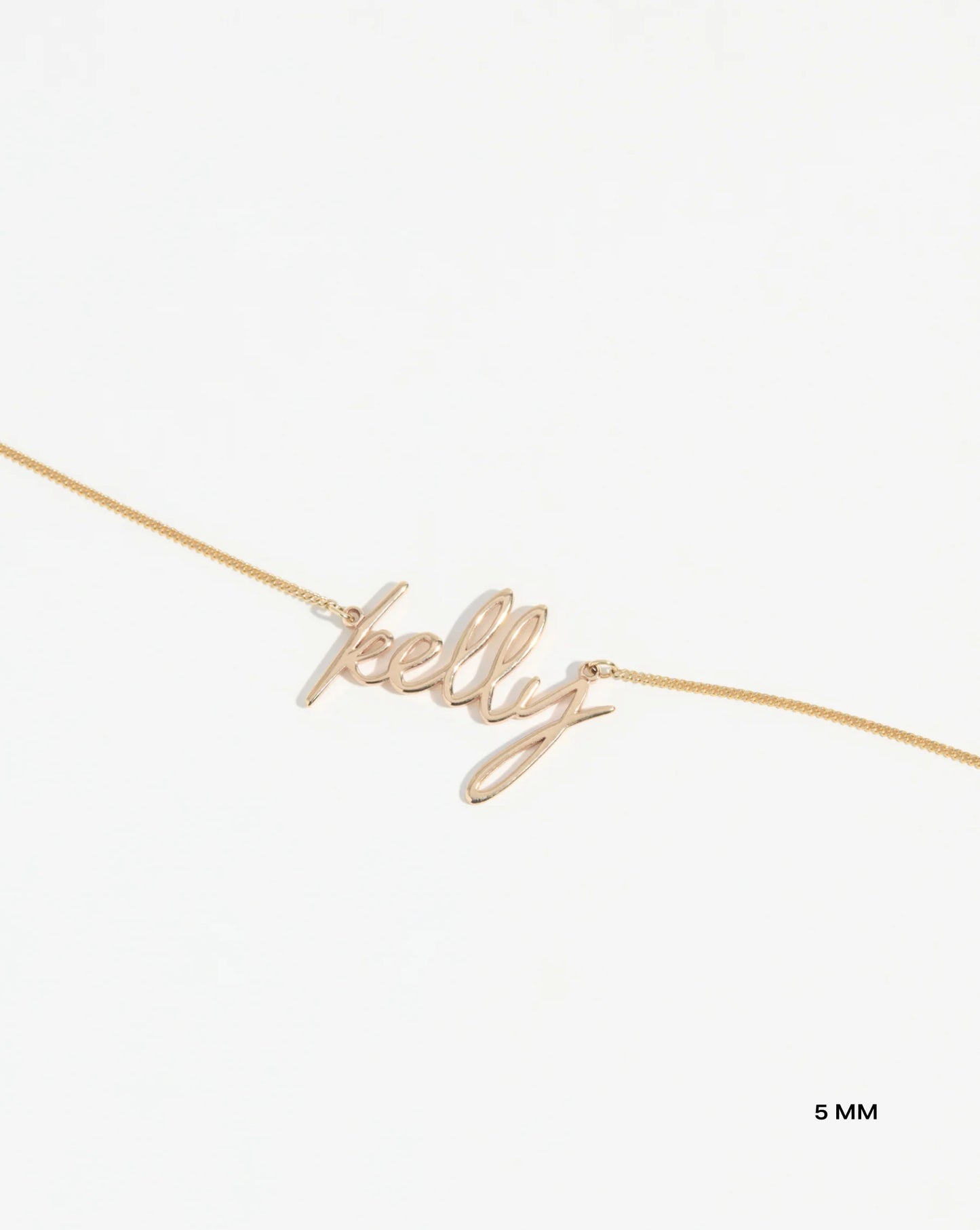 Personalized Script Name Necklace