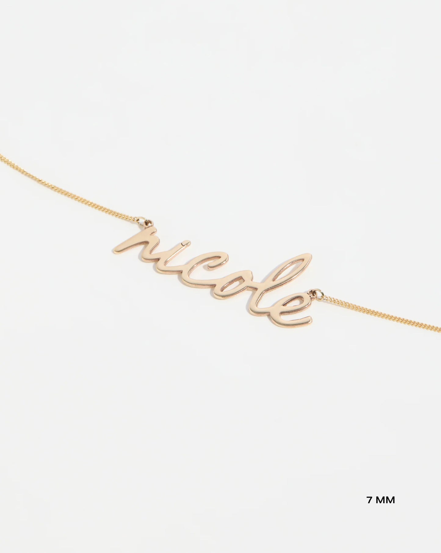 Personalized Script Name Necklace