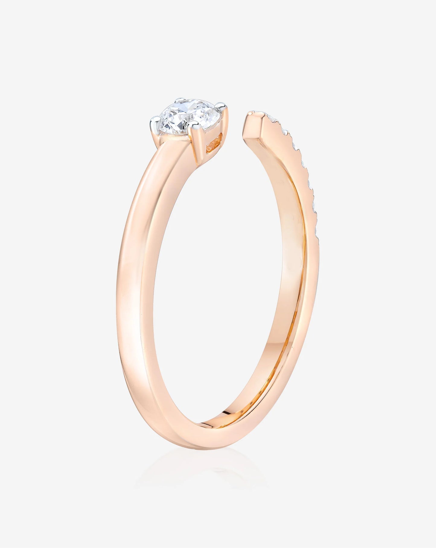 Open Round Diamond Band