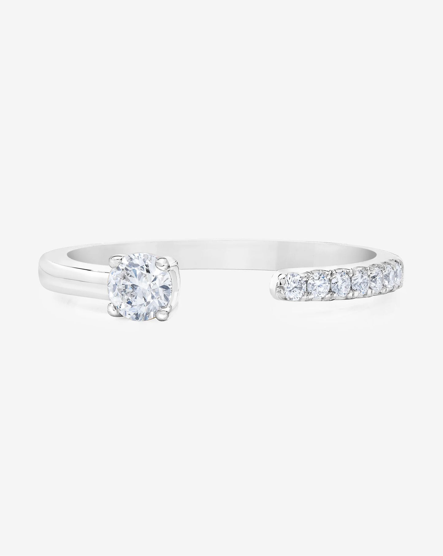 Open Round Diamond Band