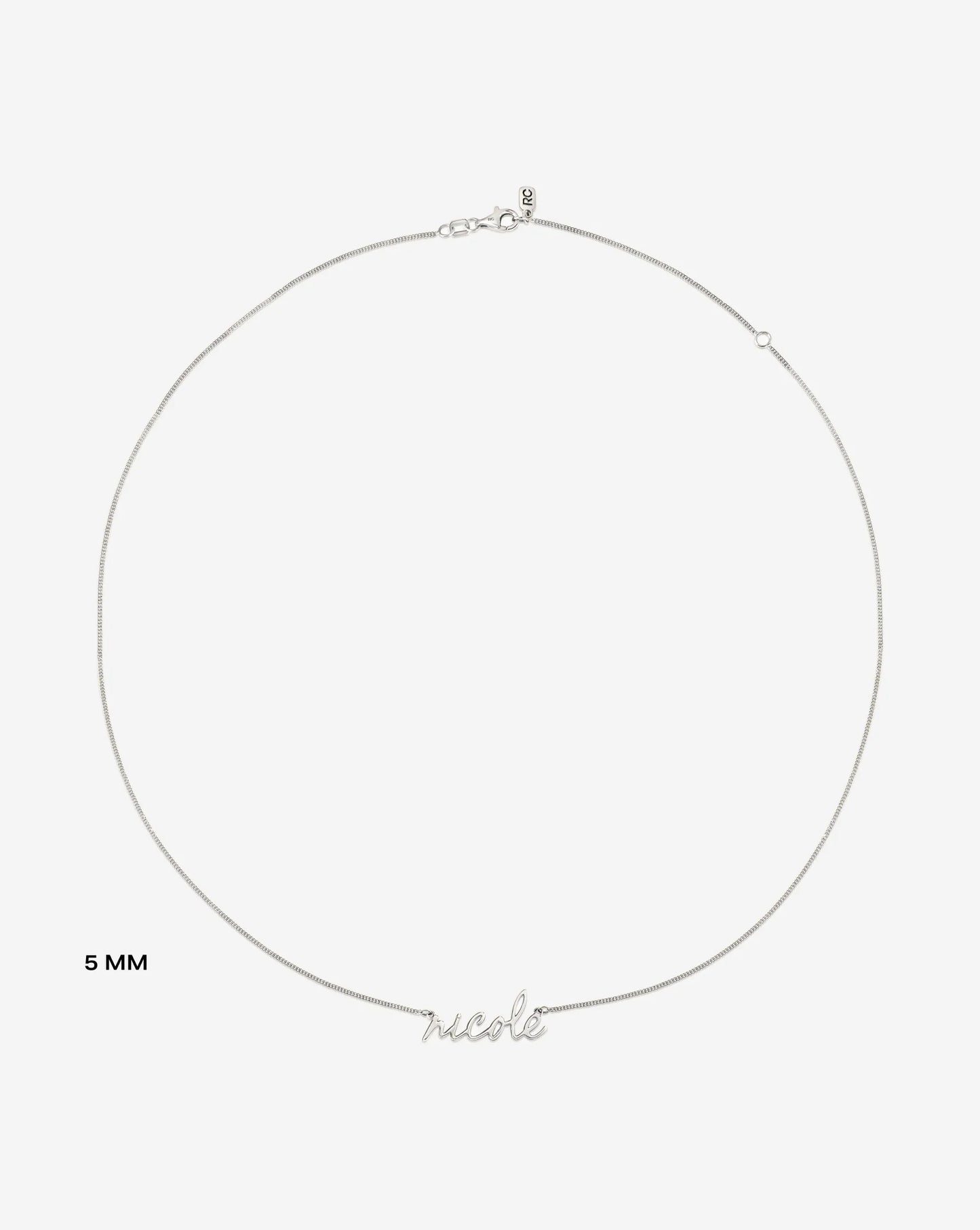 Personalized Script Name Necklace