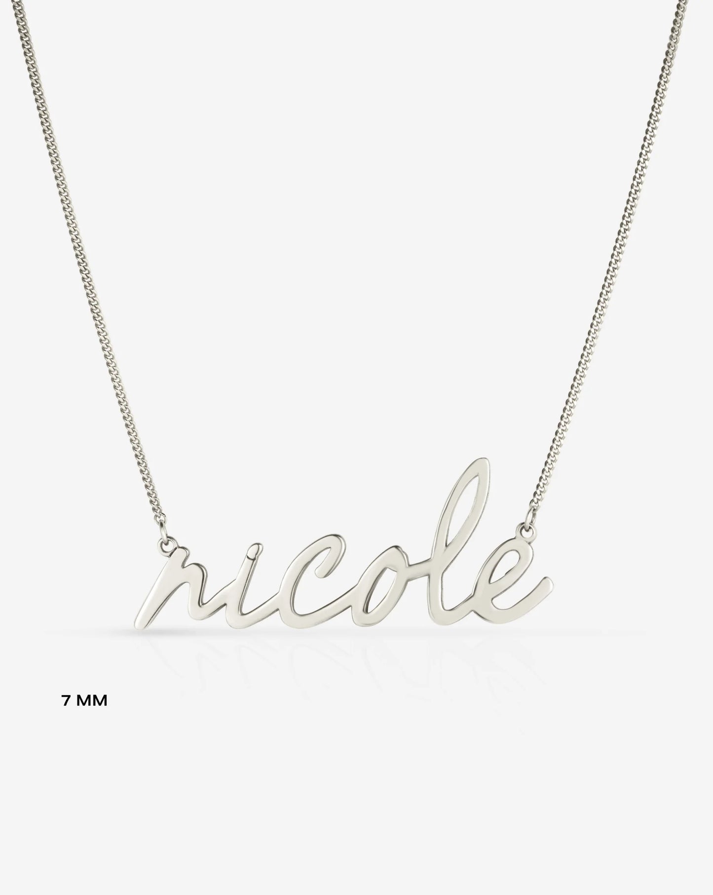 Personalized Script Name Necklace